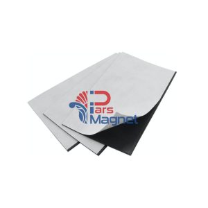 آهنربا ورقه ای لاستیکی ۰.۵ × ۴۰۰ × ۶۰۰ چسبدار