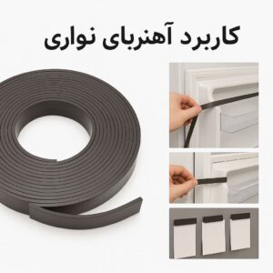 کاربرد آهنربای نواری