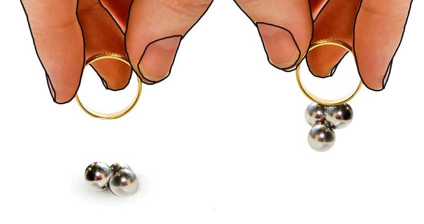 چرا آهنربا به طلا یا نقره نمی‌چسبد